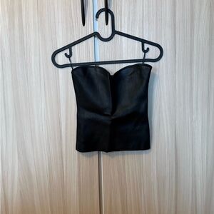 Zara sweetheart neck top